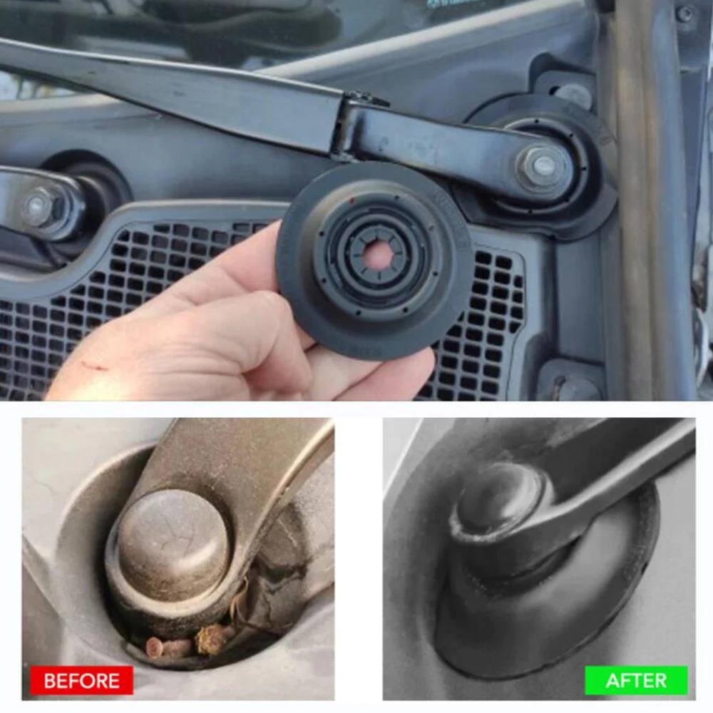 1 Pcs Car Wiper Arm Bottom Hole Protective Cover For Toyota RAV4 Land Cruiser Camry Highlander Prado Prius Yaris Corolla Vitz