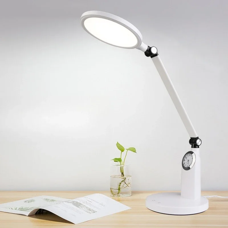 Eye protection, reading clock, desk lamp, study for students, no stroboscopic desk lamp lighting