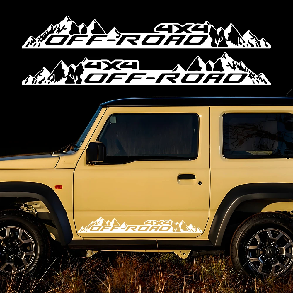 

Truck Door Side Skirt Vinyl 4x4 Car Sticker for Pickup Auto Body Styling Decor Decals Vinyl Decor Cover Auto Tuning Accessories