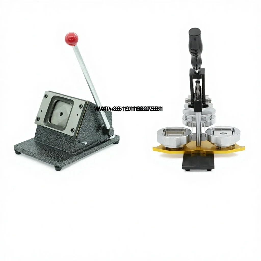 

Готов к отправке: Новая ручная машина для изготовления квадратных значков ST-50 из стали, для использования в ресторанах, бренд SAGER.