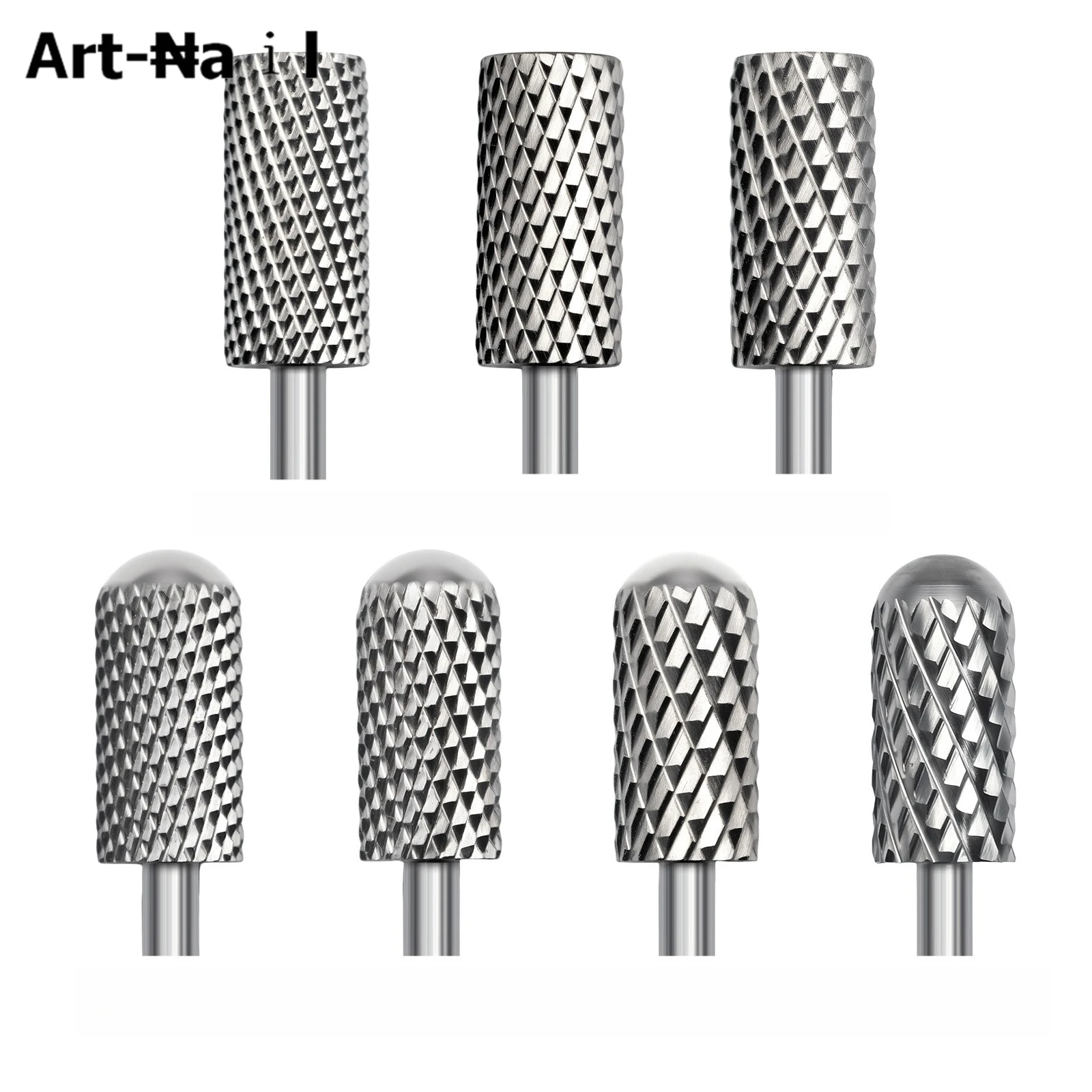 1Pcs New High Quality Pro Nail Art Tungsten Steel Drill Bit High Hardness Not Hot Cylindrical Nail Removal Exfoliating Grinding