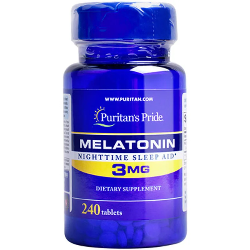 Free Shipping Melatonin 3 mg 240 capsules