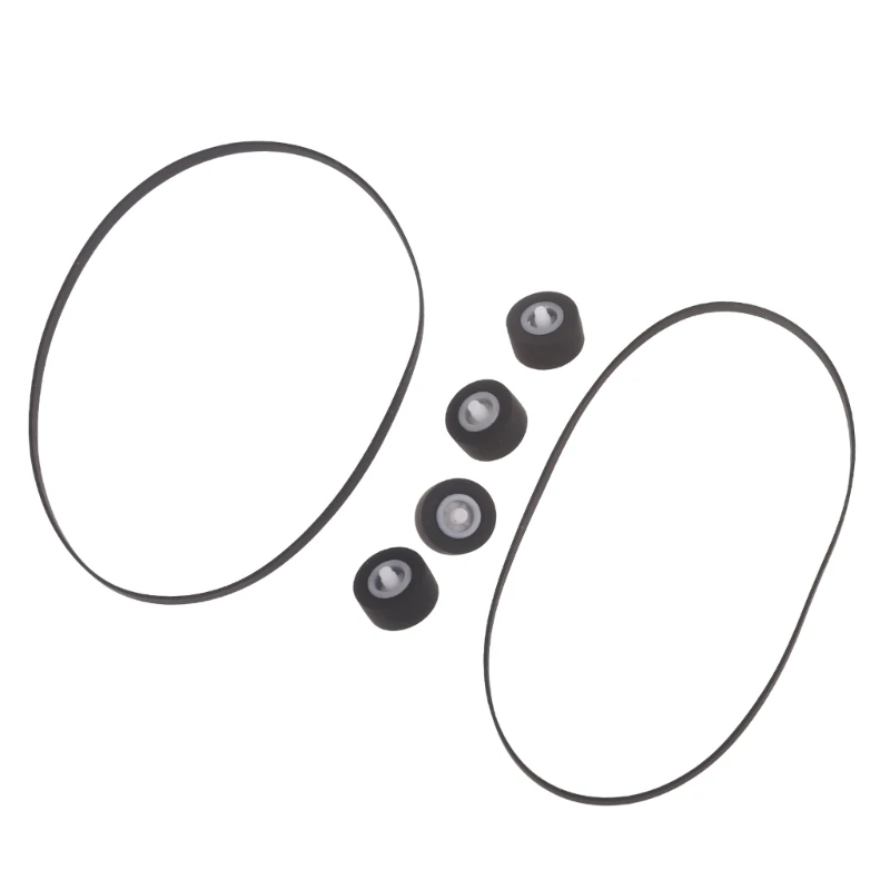 مجموعة أحزمة مطاطية لسطح الكاسيت ، مسجل شريط ، عجلة بكرة ، نظام صوتي مزدوج البطاقة ، RSCH404X ، 510X