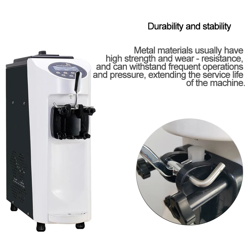 Easy to Operate Commercial Soft Serve Ice Cream Machine Machinery Ice-cream Ice Cream Machine