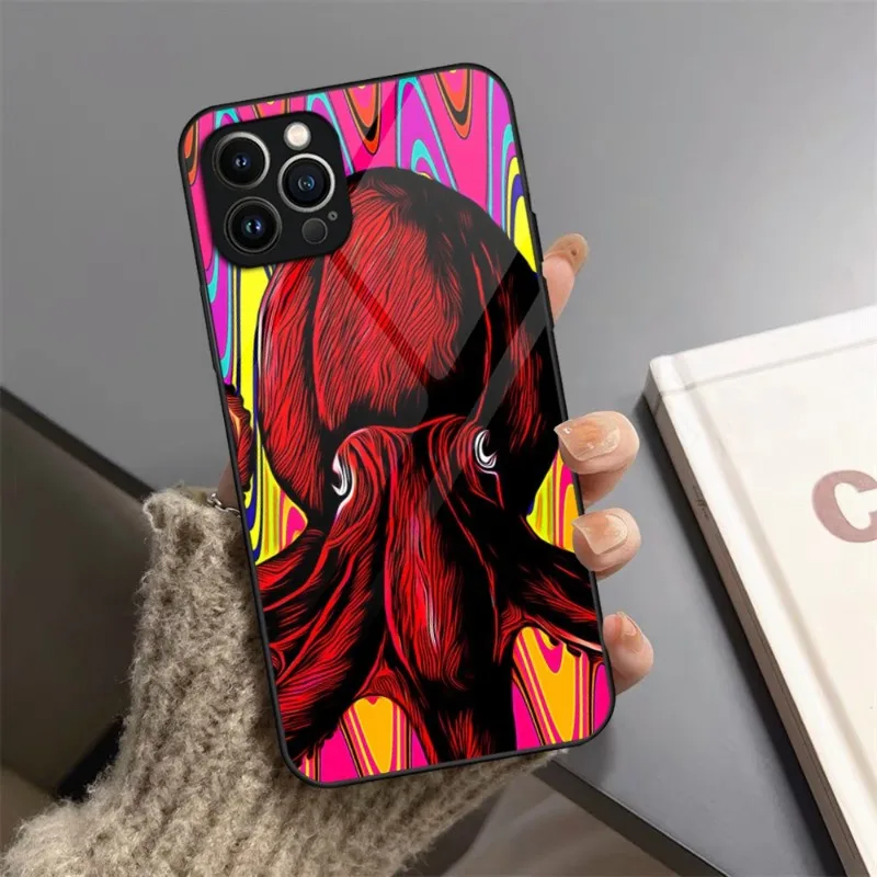 Art Coral Reef Adventure Nature Phone Case Tempered Glass For IPhone 14 11 12 13 Pro XS Max Plus Mini X XR 8 7 6s SE2020