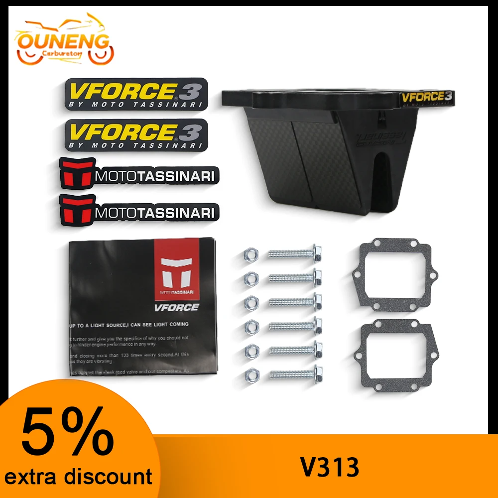 

V force V313A Reed Valve V-Force 3 For Kawasaki KDX200 KDX220 Ninja KRR ZX150 KRZ150 All Years Upgraded Version V4R13G