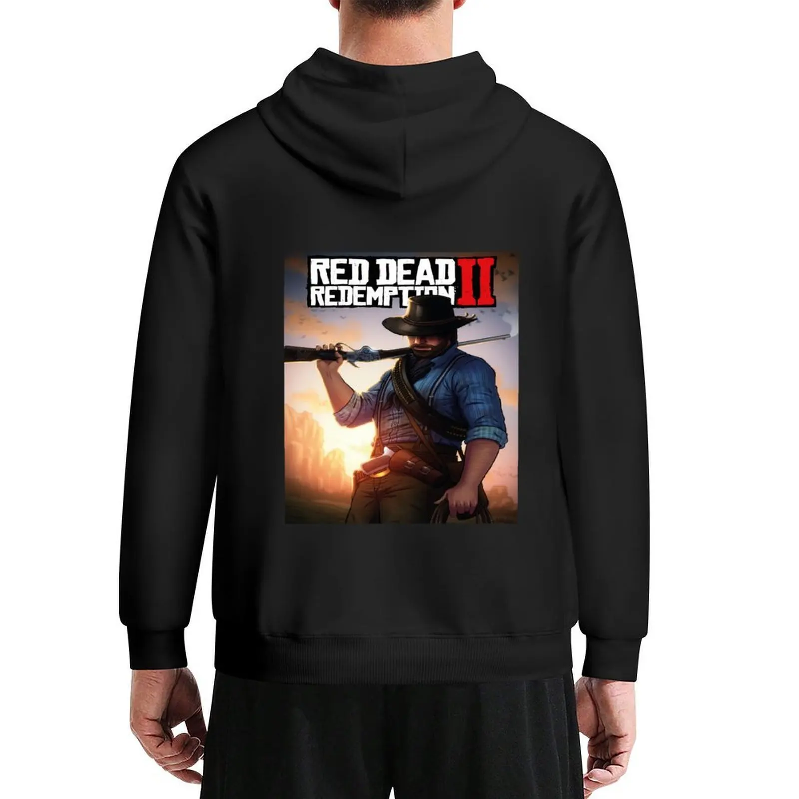 

Arthur Morgan Arthur Hoodie korean style clothes men's sweat-shirt set aesthetic clothing male clothes men's hoodie sweatshirt