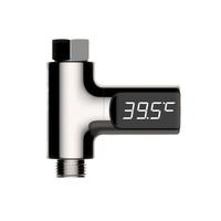 LED Display Household Water Shower Thermometer 5-85℃ Self-powered Water Thermometer Monitoring Baby Care Energy Smart Meter 