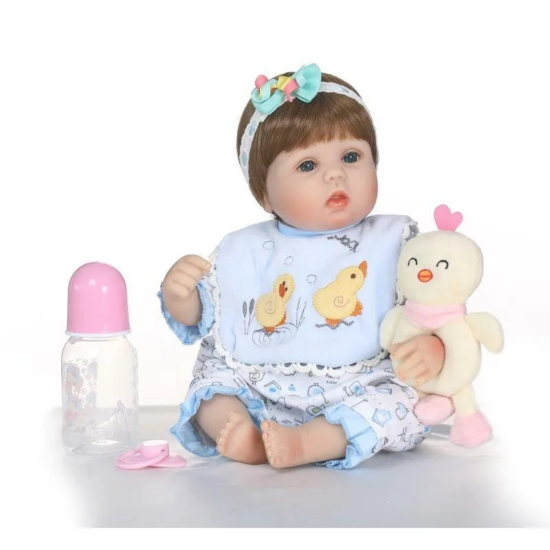 

16'' Reborn Baby Doll Newborn Girl Boy Doll Preemie For Children Gift Realistic Toddler Boy Toy Dolls For Girl Toy For Children