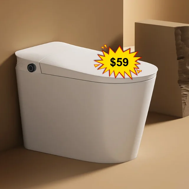 Modern Automatic Flush Sanitary Ware Bathroom Water Closet WC Intelligent Smart Toilet For Home Hotel Use