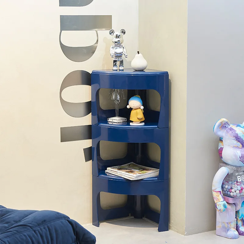 Nordic Red INS Round Coffee Table Designer Creative Small Family Coffee Table Can Be Split Splicing Combination Edge Several