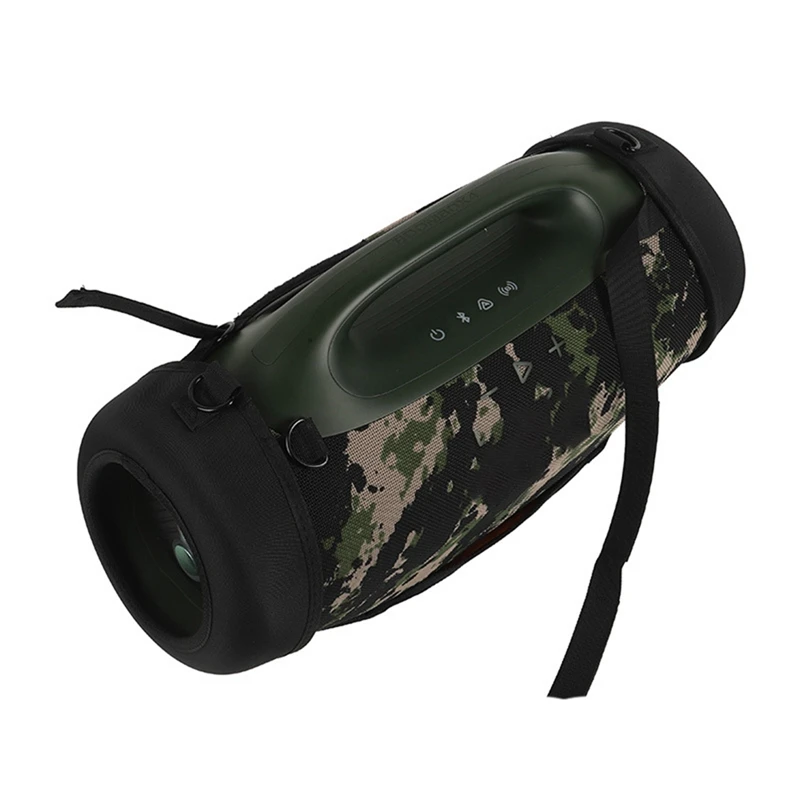 Portable Speaker Case for 4 Speaker Sound Bags Outdoors Hard Travel Carrying Case