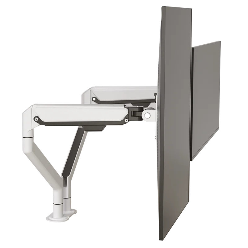 

Gas Spring Desktop 14"-32" Dual Screen Monitor Holder Arm PC Mount Computer Stand Adapter Bracket Support Load 2-9 kg each M11