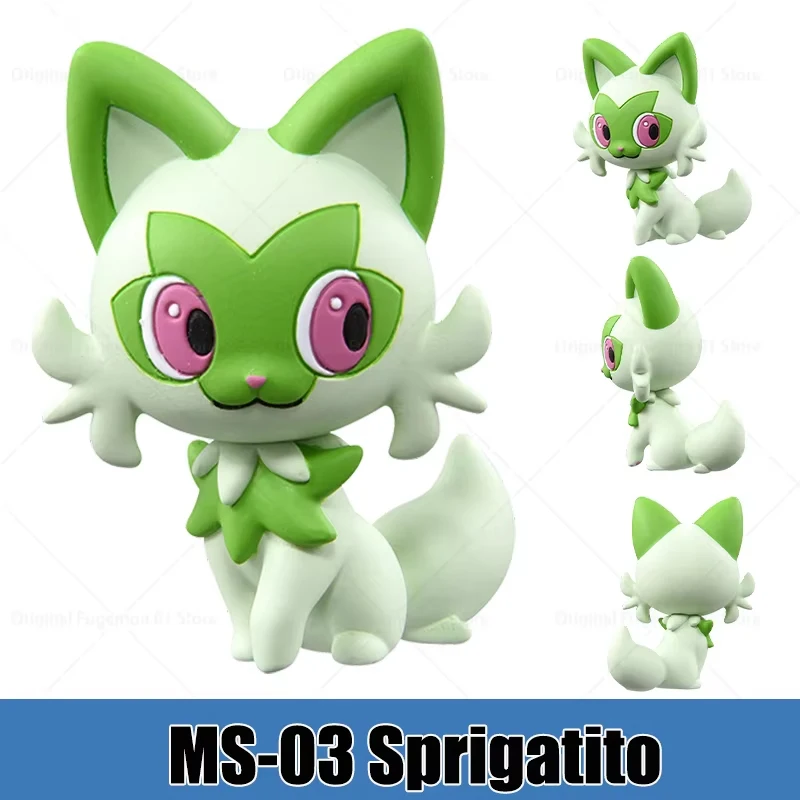 Original Takara Tomy Pokemon Figur MS-Serie Armarouge Dragapult Mew Terapagos Meowscarada Lucario Modellpuppen Geburtstagsgeschenke – Detail 3