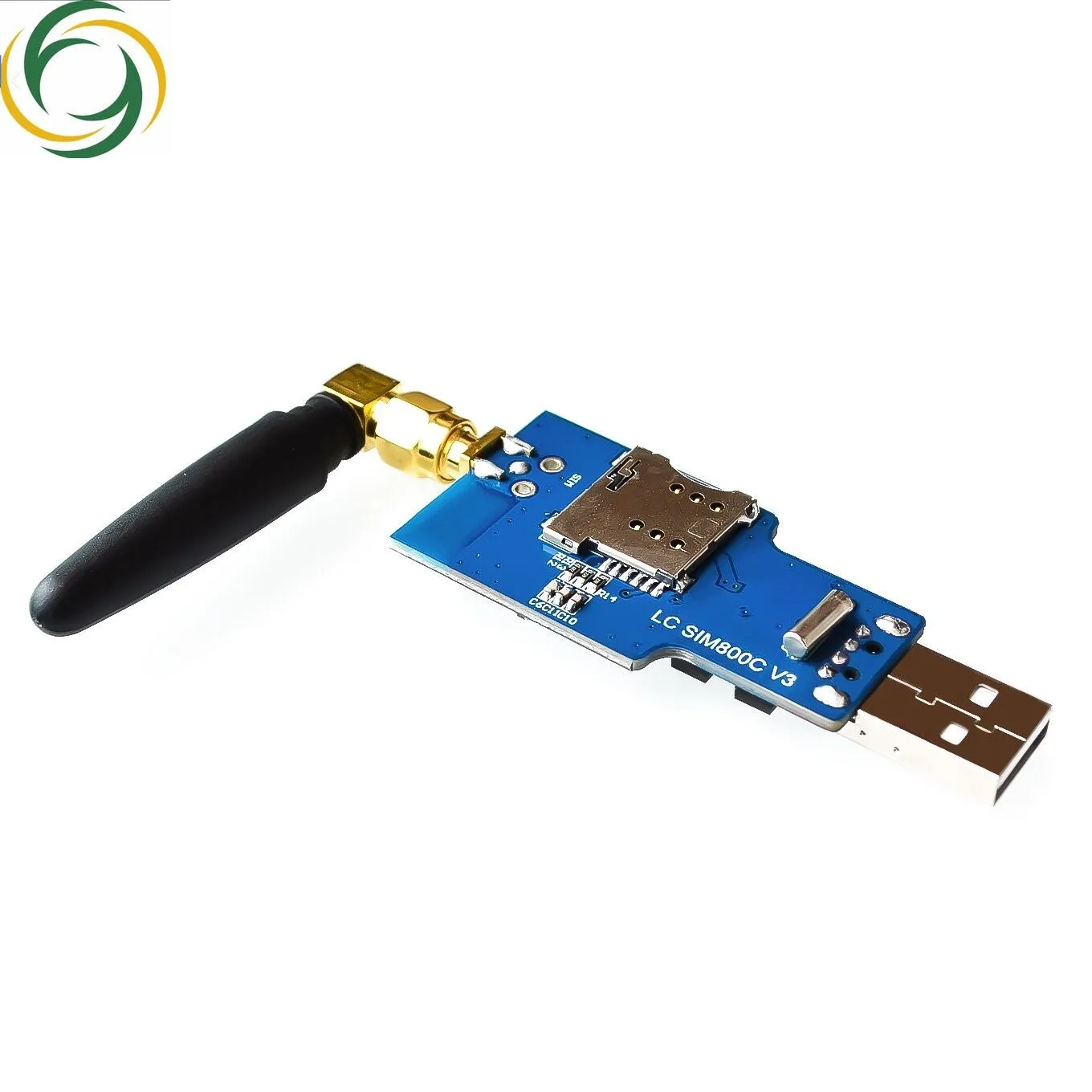 USB to GSM Serial GPRS SIM800C Module With for Bluetooth Sim900a Computer Control Calling With Antenna