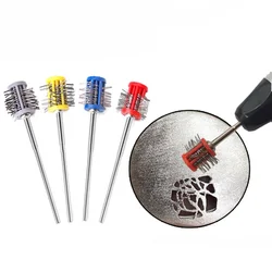 1PCS Professional Polishing Sand Hanging Matte Steel Wire Brush 2.35MM Handle Jewelry Making Tool 0.2mm/0.3mm/0.45mm/0.55mm