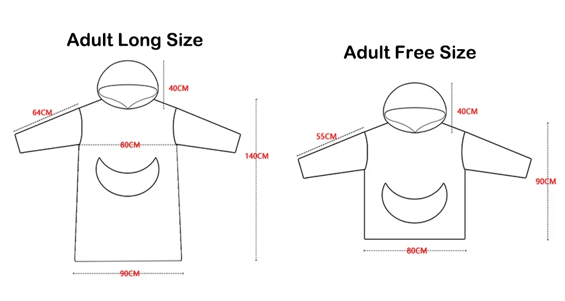 Übergroße Wearale Decke Hoodie Flanell Sherpa Fleece Warm Weich Winter Hoodie Sweatshirt für Kinder Erwachsene Kuscheln – Detail 1
