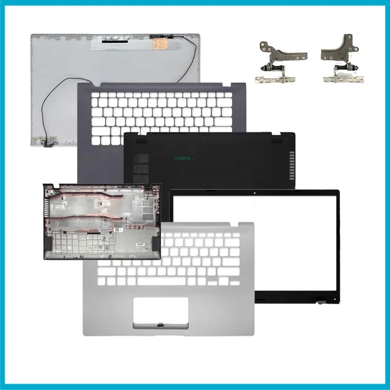 LCD Back Cover Front Bezel Palmrest Upper Top Lower Bottom Case 98% New For X409 Y4200 Y4200F Series Laptop LCD Back Cover