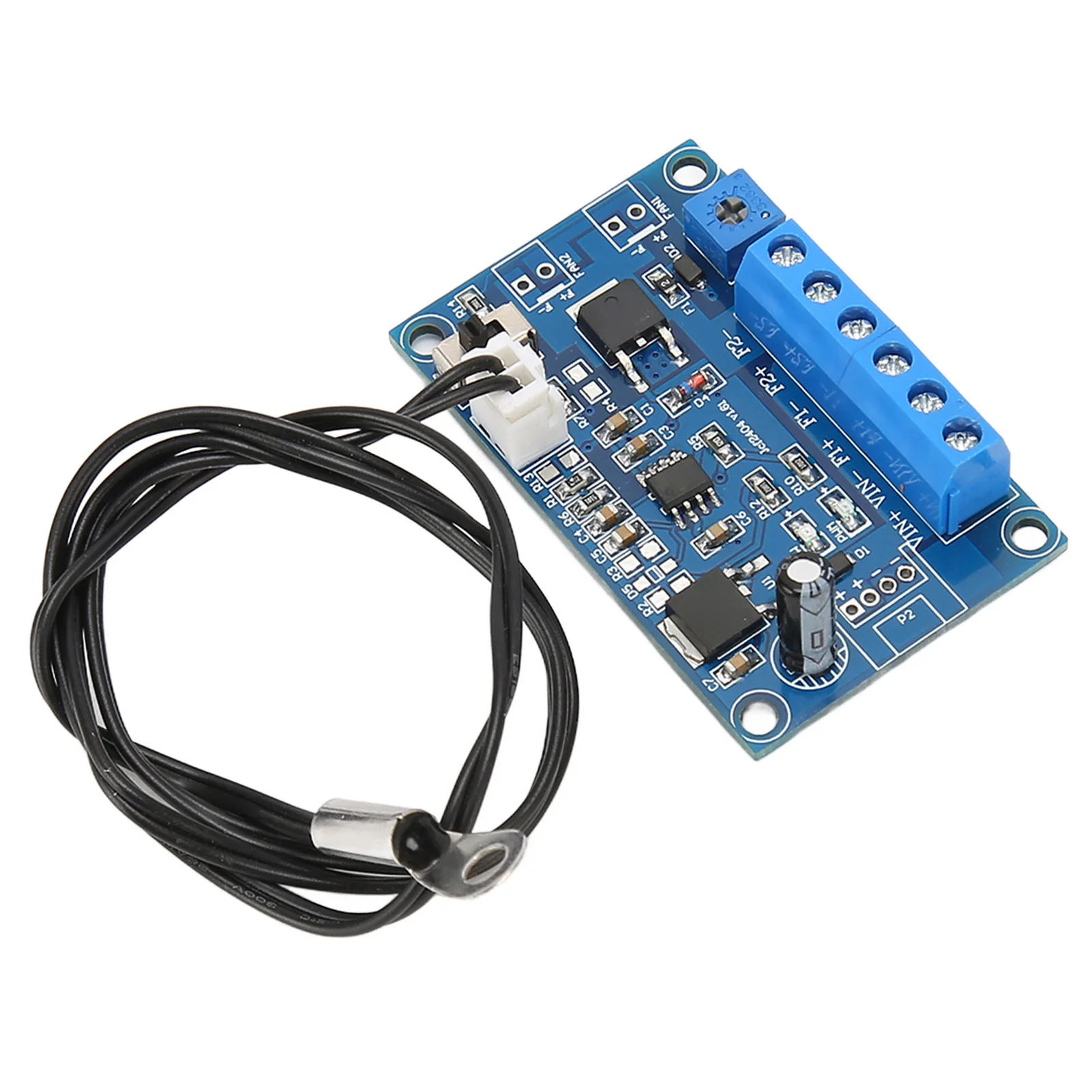 وحدة تحكم في سرعة المروحة PWM كابل 19.7 بوصة قابل للتعديل أو الوضع الثابت وحدة تحكم في سرعة مروحة الكمبيوتر لمروحة سلك 12 فولت/24 فولت 2 3 4 #2