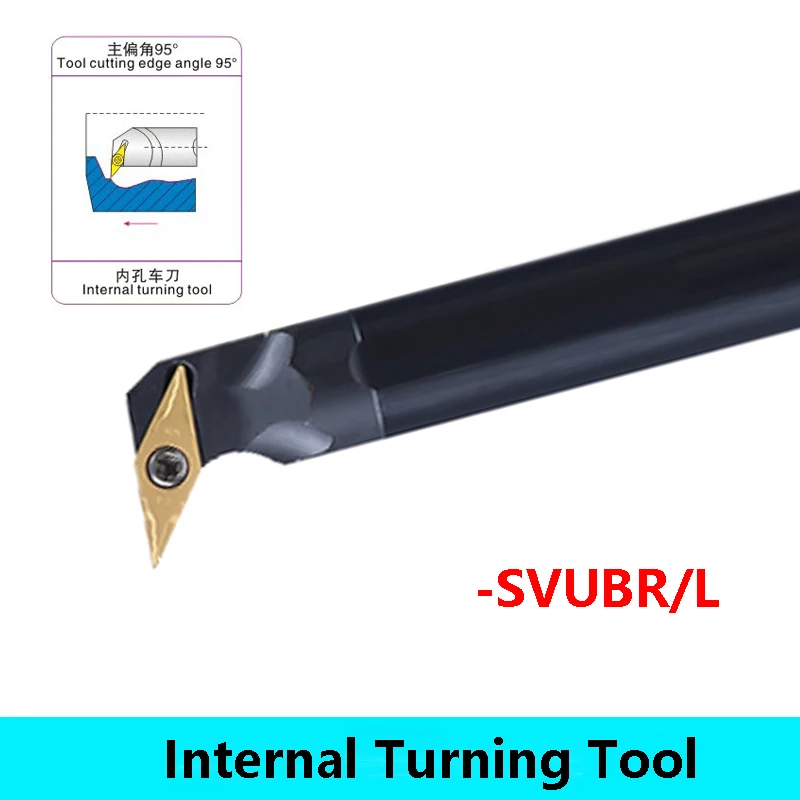 LIHAOPING S16Q S20R SVUBR11 SVUBL11 Boring Bar S16Q-SVUCR11 SVUBR SVUBL VBMT Inserts CNC Lathe Inner Hole Turning Tool Holder