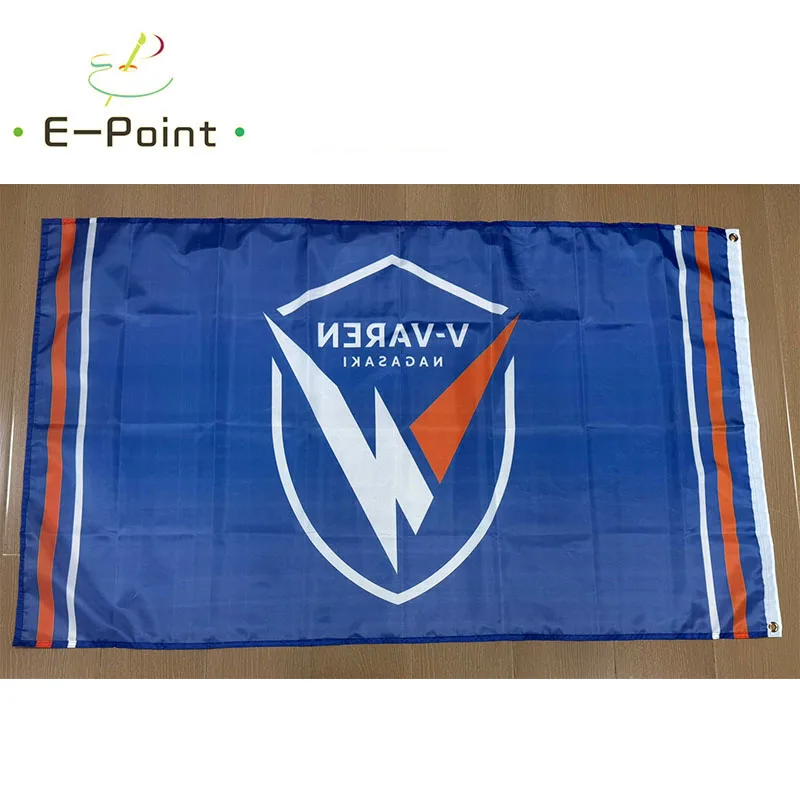 V-Varen nagasaki FC Flag 3ft*5ft (90*150cm) Size Christmas Decorations for Home Flag Banner Gifts