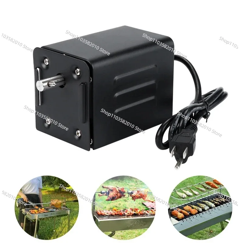 110V/220V BBQ Grill Motor Rotating Motor Spit Rotisserie Motor For Roasting Furnace Roasted Lambs Piglets Chicken Motors