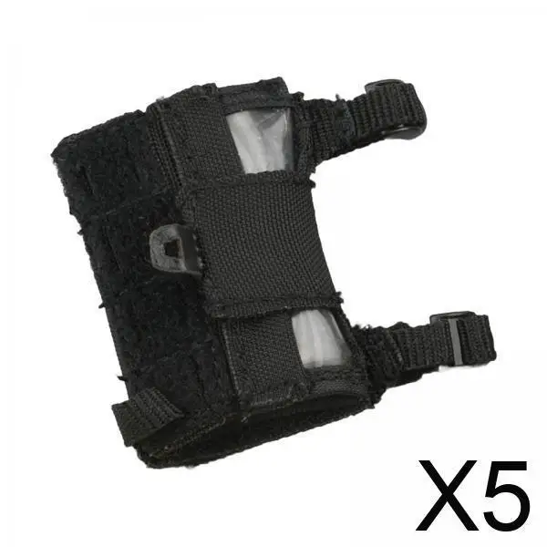 Bolsa de pulso em miniatura para modelo de soldado 1/6, bolsa de transporte de pano, acessório para casa de bonecas, brinquedo, presentes colecionáveis