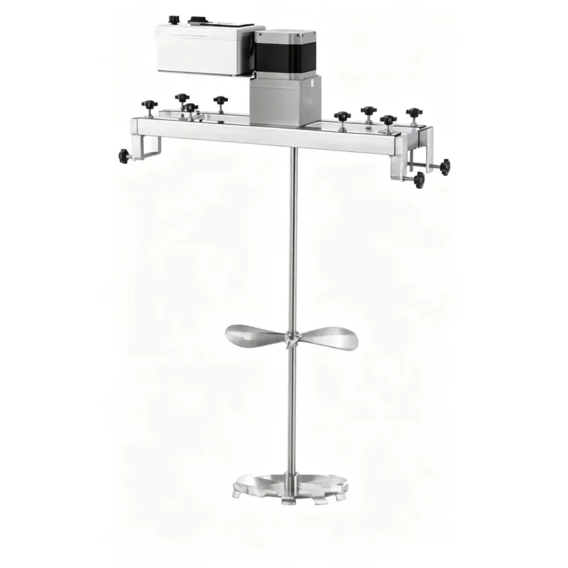 Industrial Electric Liquid Mixer 100-200L SUS304 Stainless Steel Safety Overload Protection Mixing Shaft for Chemical Food