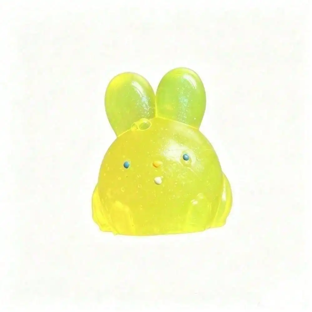 Scented Sequins Rabbit Squishy Toy, Soft Touch Squeeze Toy, Stress Relief & Relaxation Fidget Toy, Cute Ideal Birthday Gift For Adults Fidget Toy, Stress Relief, Anxiety Relief, Adult Sensory Toy, Novelty Gift, Desk Decor, Office Gadget, Squeeze Ball, Han