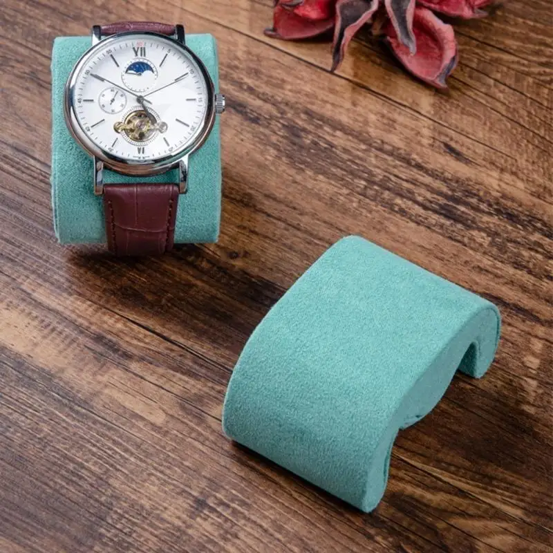 

Watch and Jewelry Display Cushions Soft Watch Pillow Flannelette Texture Watch Stand Perfect for Exhibiting Accessories