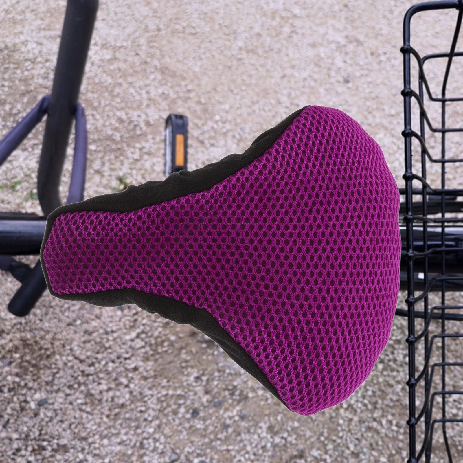 

2pcs Bike Seat Breathable Thickened Cycling Seats Cushion Cover Detachable For Road Mountain Folding Bikes Women Men Outdoor