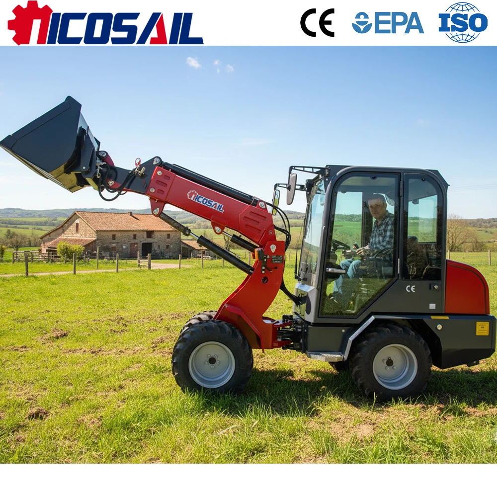 

ZL918X Compact Telescopic Loader CE Certified Euro 5 Multifunctional Durable for Agricultural Building Work