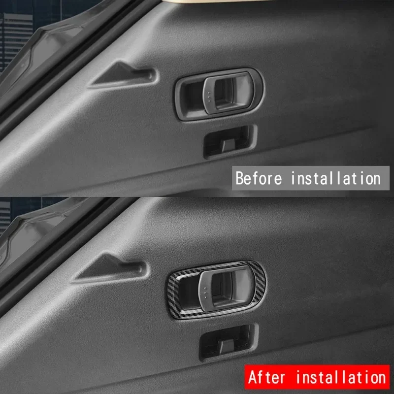 Car Trunk Handle Frame Decoration Trim for MAZDA CX50 CX-50 Interior Accessories 2023 2024