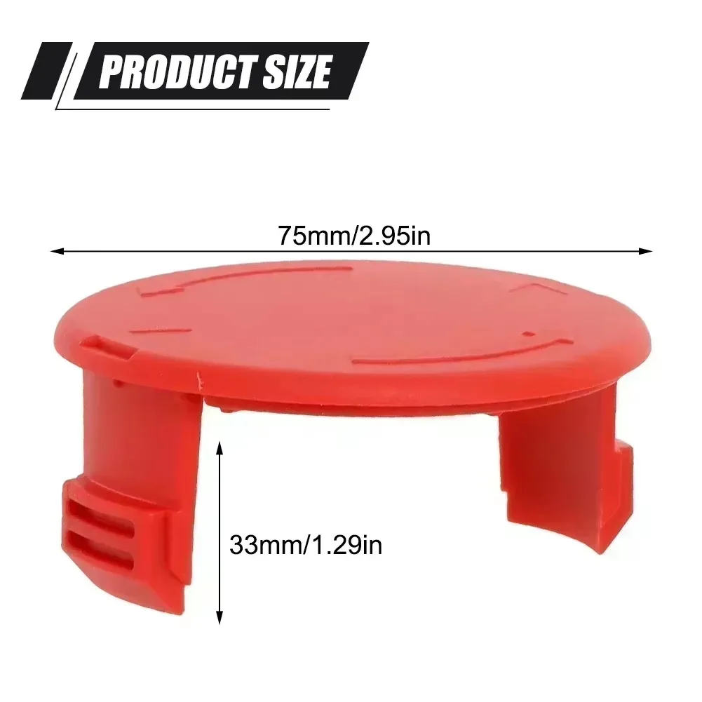Lawnmower Spool Cover For Einhell TLE-03-1 Replacement Spool Cover For GE-CT 18/28 Li TC 18/260 Li Lawnmowers Accessories