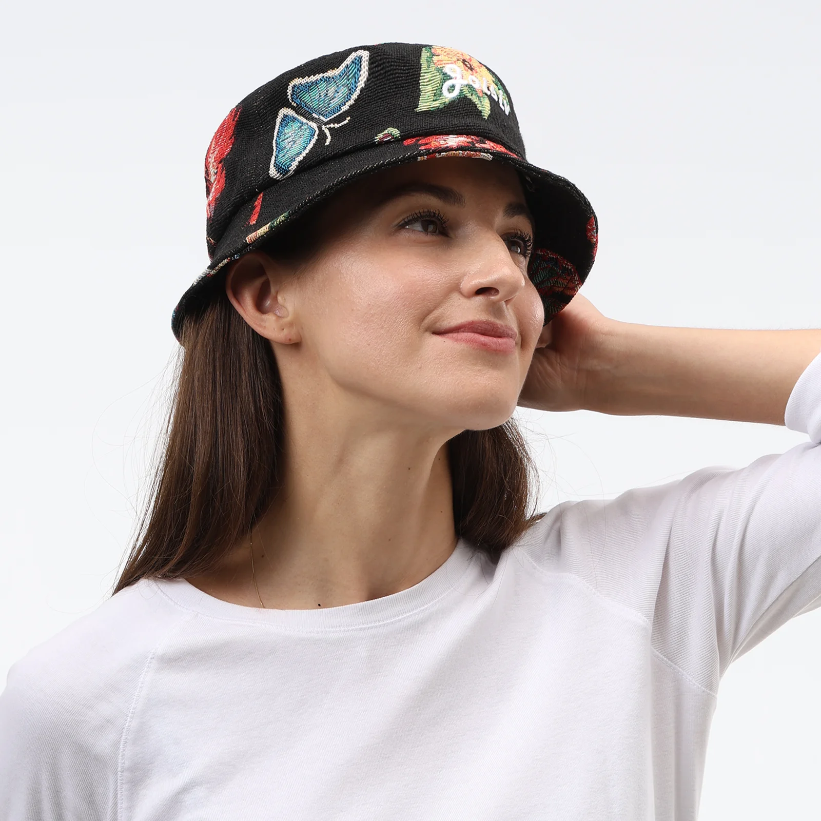 JOISIV New Fashion Printed Casual Bucket Hat, Unisex, Lightweight Breathable Cotton, Ideal for Outdoor Travel, Camping & Leisure