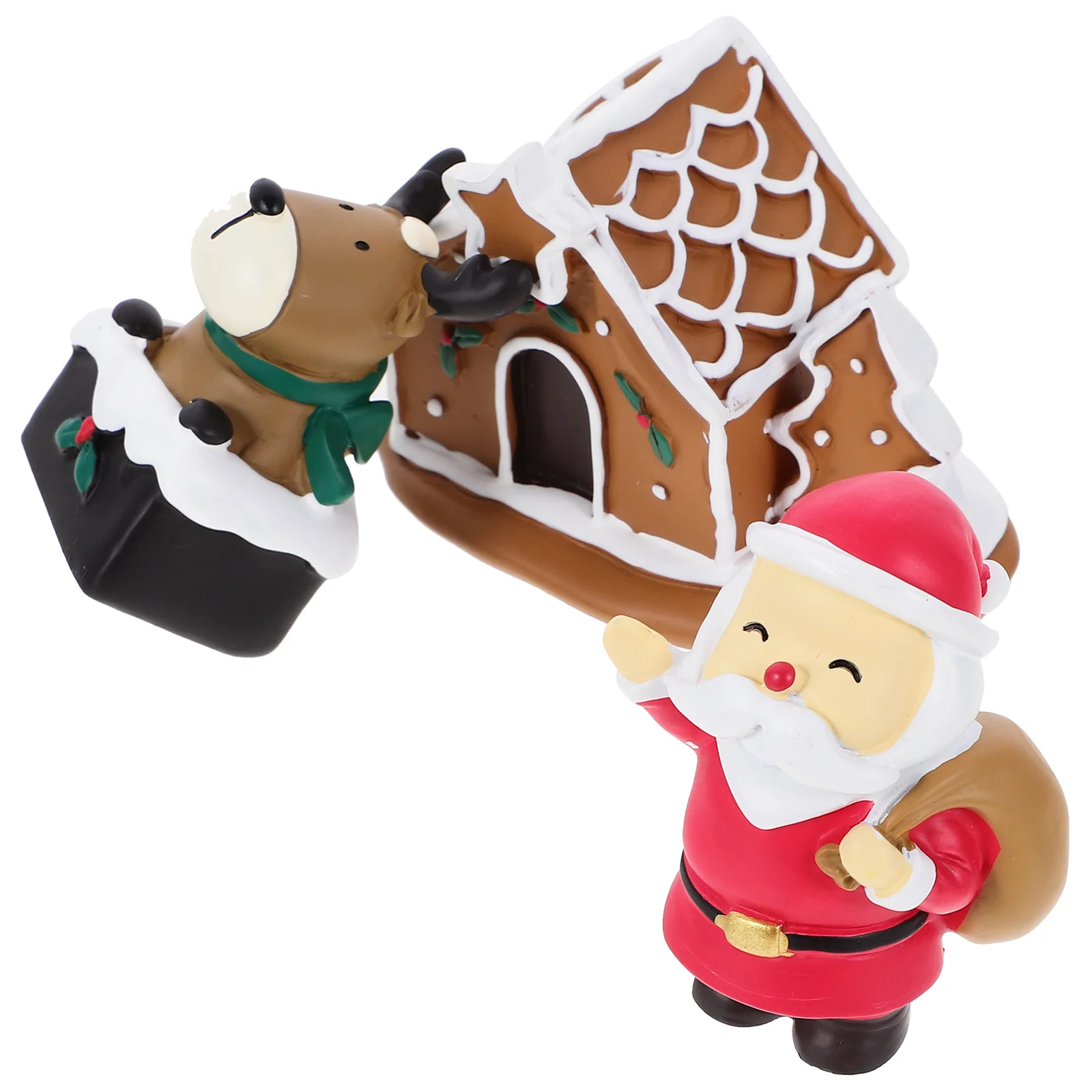 

3 Pcs Holiday Christmas Ornaments Xmas Tree Decorations Tiny Presents for Crafts Elder
