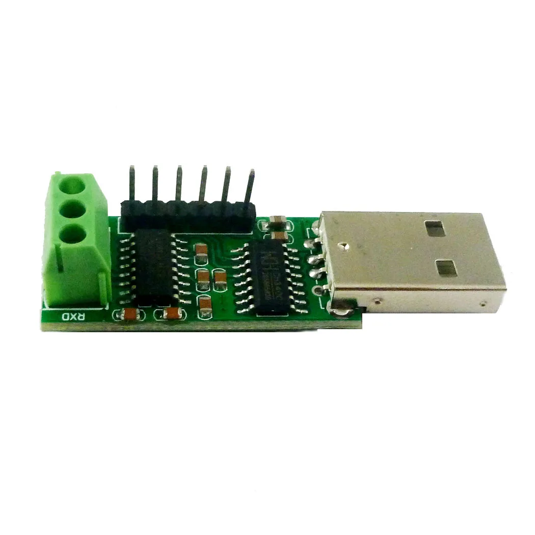 UD67A01 Industrial USB to RS232/RS485 Converter Serial UART Module TXD RXD GND CTS DTR WIN10 CH340 CH340E Chip SP232 MAX232