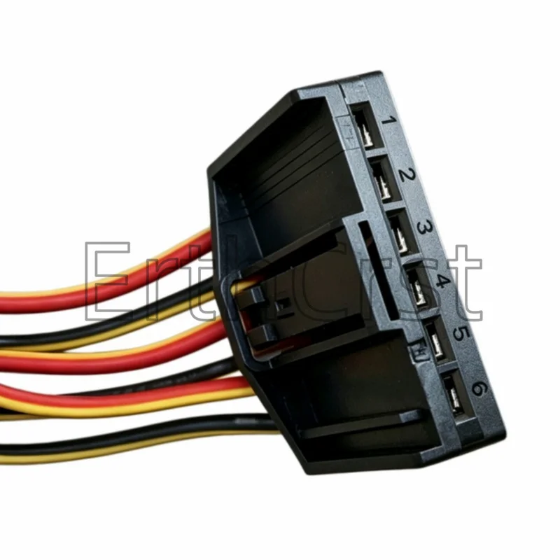 Picture 4: Original 6P Harness Connector Car Connector For BMW Taillight Harness Plug