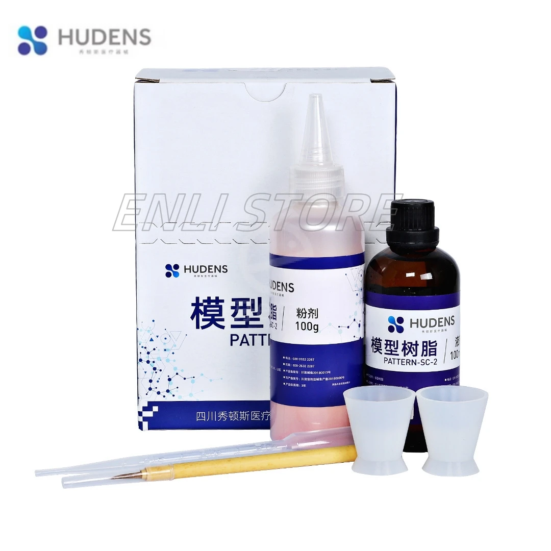 

Лабораторный узор для стоматологического техника LC Flow Resin 100 мл + 100 мл Композит для моделирования светоотверждения для удержания моста Abutment