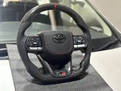 For Toyota Landcruiser Prado LC200 LC300 LC250 Steering Wheel Assembly Modified Heated Steering Wheel Customized steering wheels