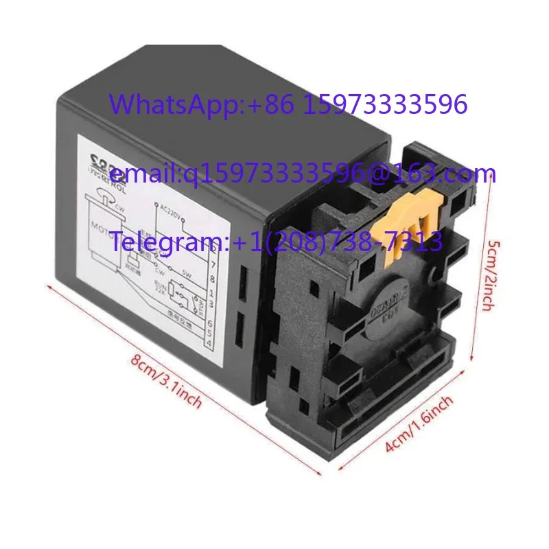 SS-22 SS-32 Split Motor Governor High Precision Speed Controller for 6W-250W AC Gear Motor Industrial Use