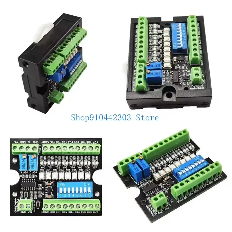 

L4MD PLC MCU 8DI-8DO-1VO-1IO Multifunction Debugging Board NPN Digital