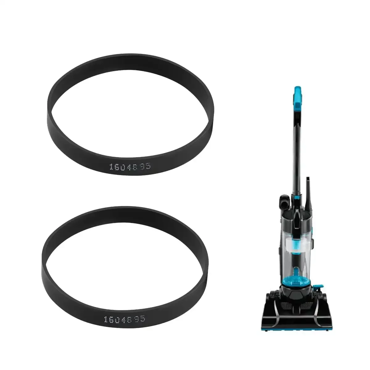 Para aspiradora compacta Bissell 2112, 1520, 3508, 2690, 23T7, 23T7V, 3130, 21129, reemplaza las piezas 1604895.