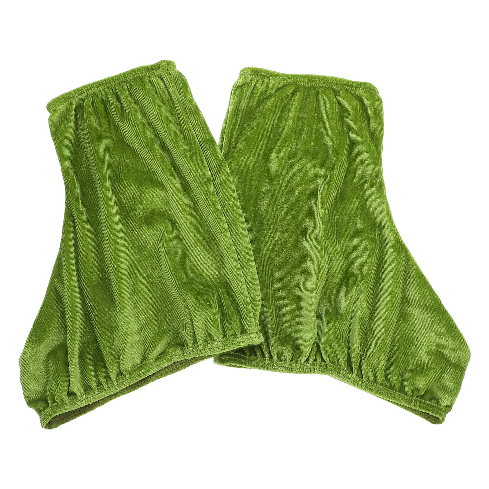 Ice Skate Boot Cover Green Size S Elastic Moisture Wicking Rust Protection Sleeve for Figure Hockey Skates