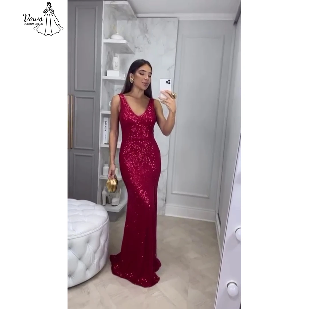 

Vows Fishtail Skirt Women's Evening Dresses Brands A Collar Custom Made Wedding Dresses and Evening Luxury Dress Dubai Prom 2026