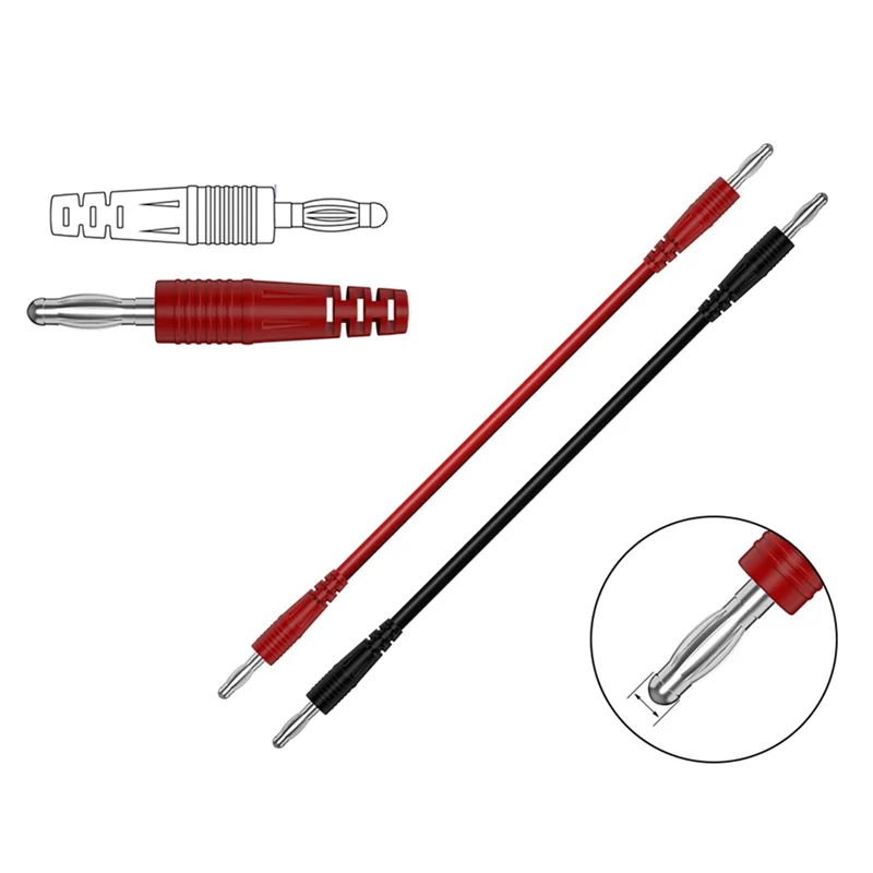 AC56-멀티미터 테스트 리드 키트 디지털 전기 테스트 프로브 세트(악어 클립 포함) 테스트 핀셋 와이어 피어싱