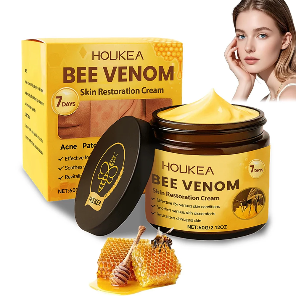 

Крем для восстановления кожи с пчелиным ядом, профессиональный крем с пчелиным ядом от морщин и тонких линий, натуральный увлажняющий крем для всех типов кожи