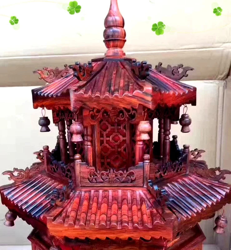 Rosewood Sailing Red Santos Rose Wood Classical Lamp Floor Decoration Chinese Court Style