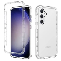 for Samsung A17 S25 FE A56 A55 A16 A54 A14 A34 S24 Ultra S23 S22 Plus Transparent Phone Case for Samsung Galaxy A55 A35 A15 5G