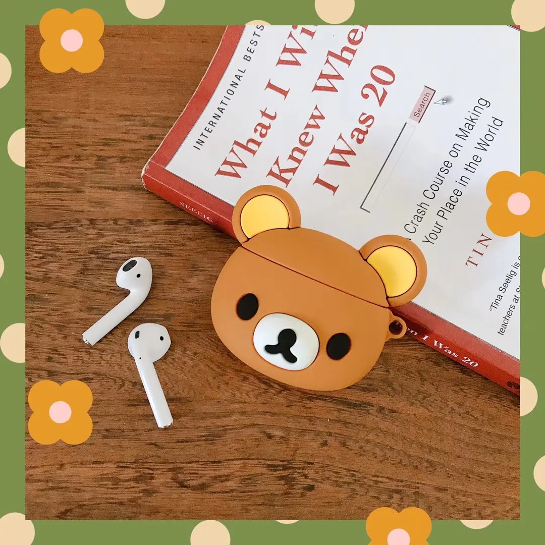 Rilakkuma For Airpods 1 2 3 Pro Pro 2 Silicone Earphone Case Accessories Cover